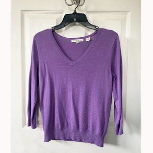 “Pria Petit” Size Petite Small, lilac color, pullover knit top